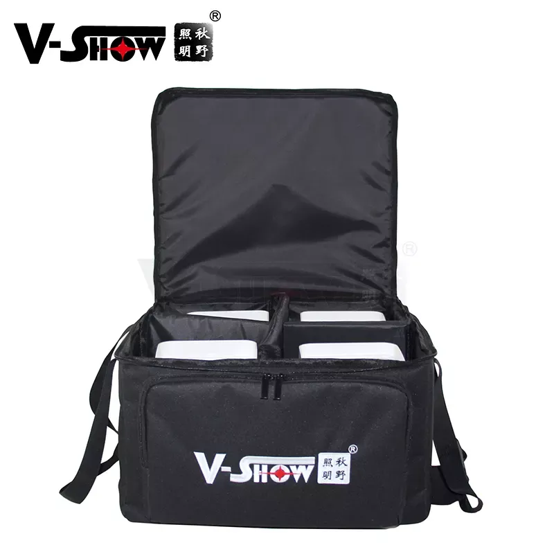 V-Show Battery Uplight 6x18W RGBWA+UV 6 in 1 LED PARライトワイヤレスバッテリーリモートコントロール4PCSバッグ