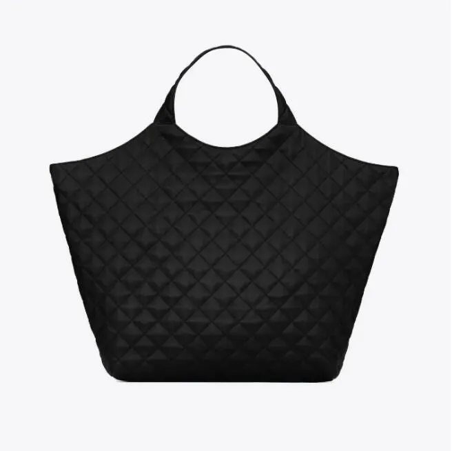 designer bag Shopping Bags Large Capacity Women Totes Bag Genuine Leather Thread Metal Big Letter Sign Chain Zipper Wallet Black Shoulder bag L6