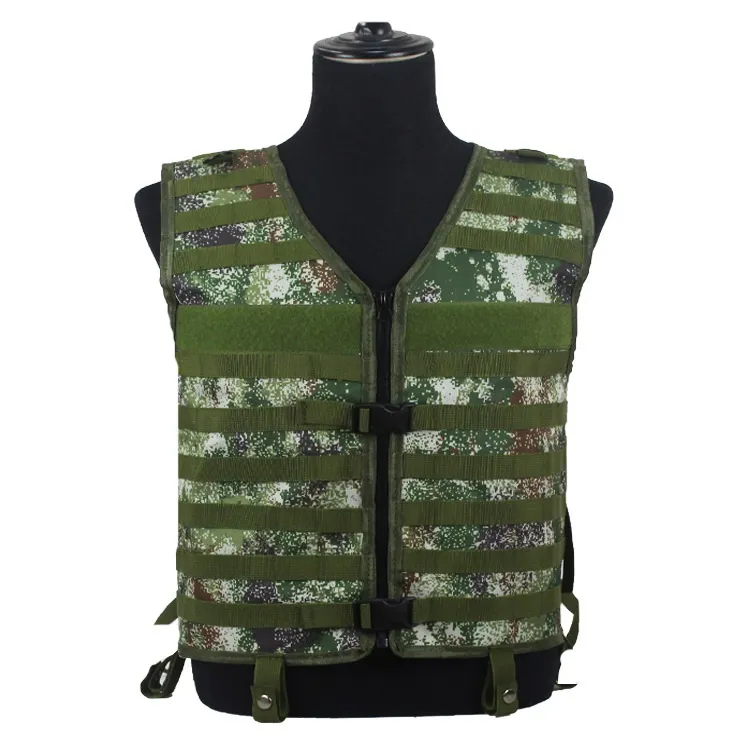 Outdoor Camouflage Tactical Vest multi-functional field tactical vest real CS supplies movement tactical equipment PF