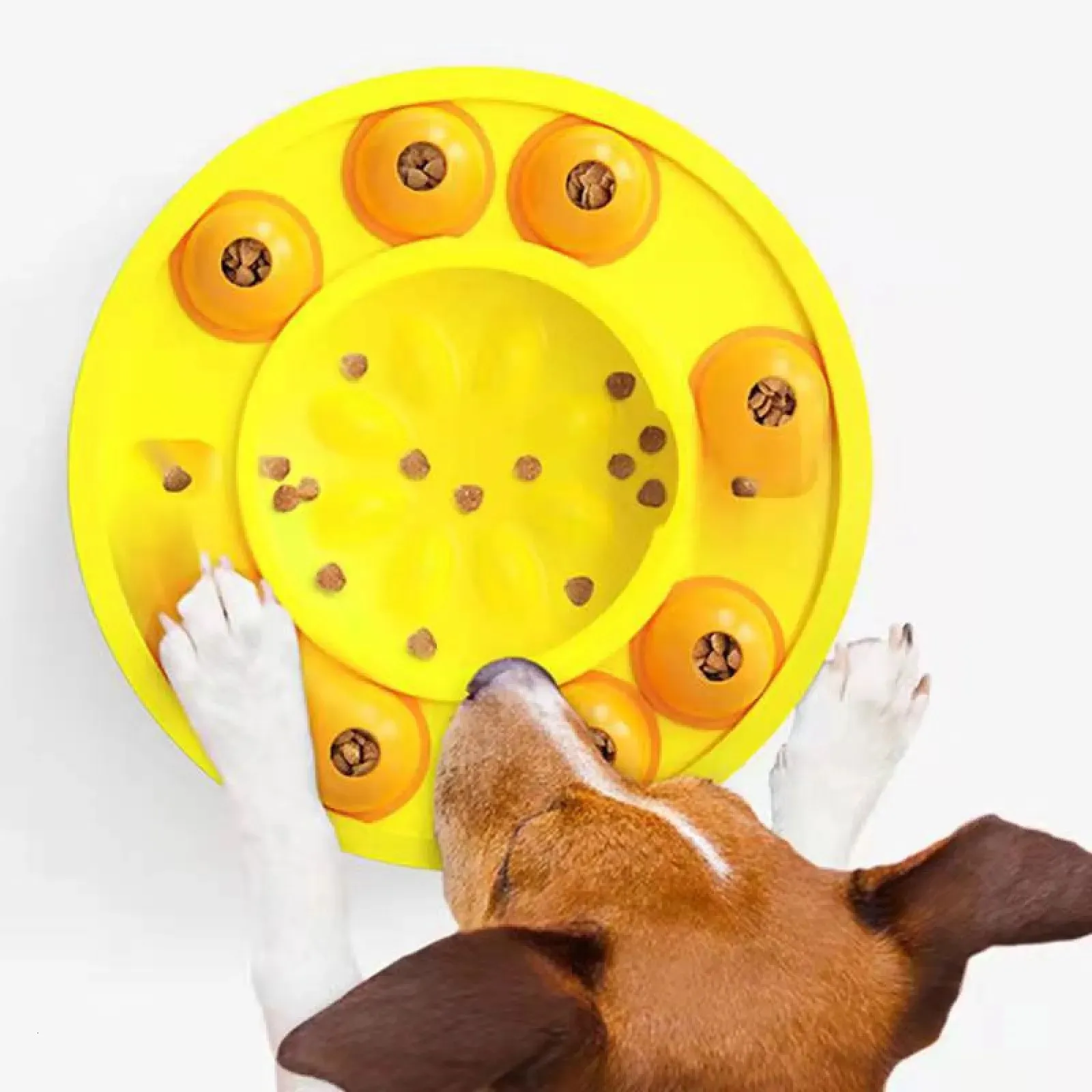 Giocattoli per cani mastica dispenser di cibo per cuccioli con ciotola antiscivolo per alimentazione lenta aiuti per addestramento e comportamento del gatto giocattoli puzzle per animali domestici mangiatoia interattiva 231011