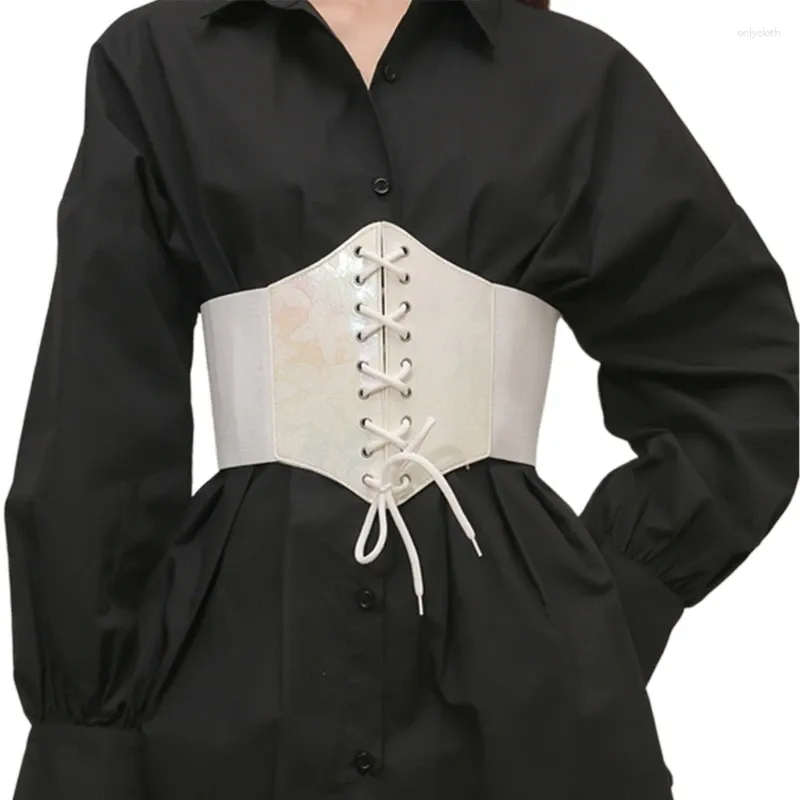 Women Corset Belt Decorative T-Shirt Waist Chain Slimming Underbust Girdle