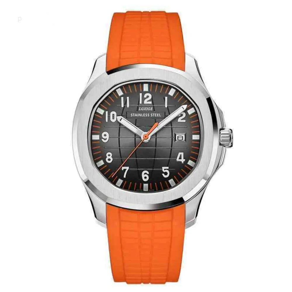 Clone Pake Luxury Hight Quality Pak Sapphire Glass Luminous Waterproof Luxury Watch Designer Mechanical Watch Mens Watch Fashion Calender Automatisk designer