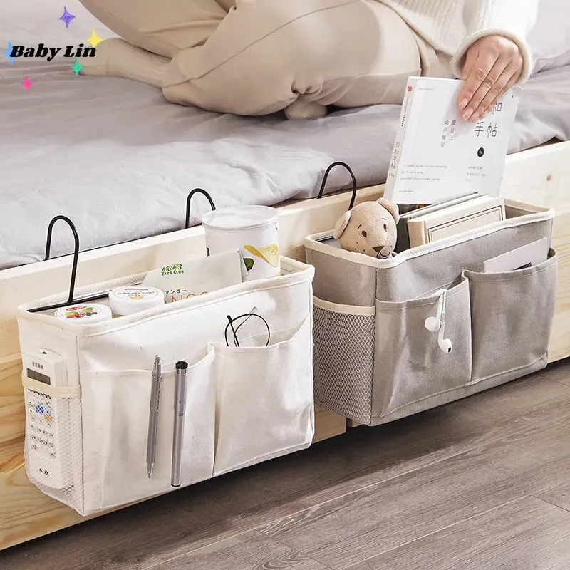 Bettwäsche-Sets, tragbare Babypflegeutensilien, hängende Organizer, Aufbewahrung für Kinderbett, Wiege, Organizer, Wickeltasche, Leinen, Bettzubehör 231012