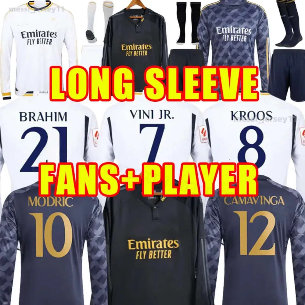 Real Madrid Long Sleeve Jersey Selection Guide: 23/24 Styles