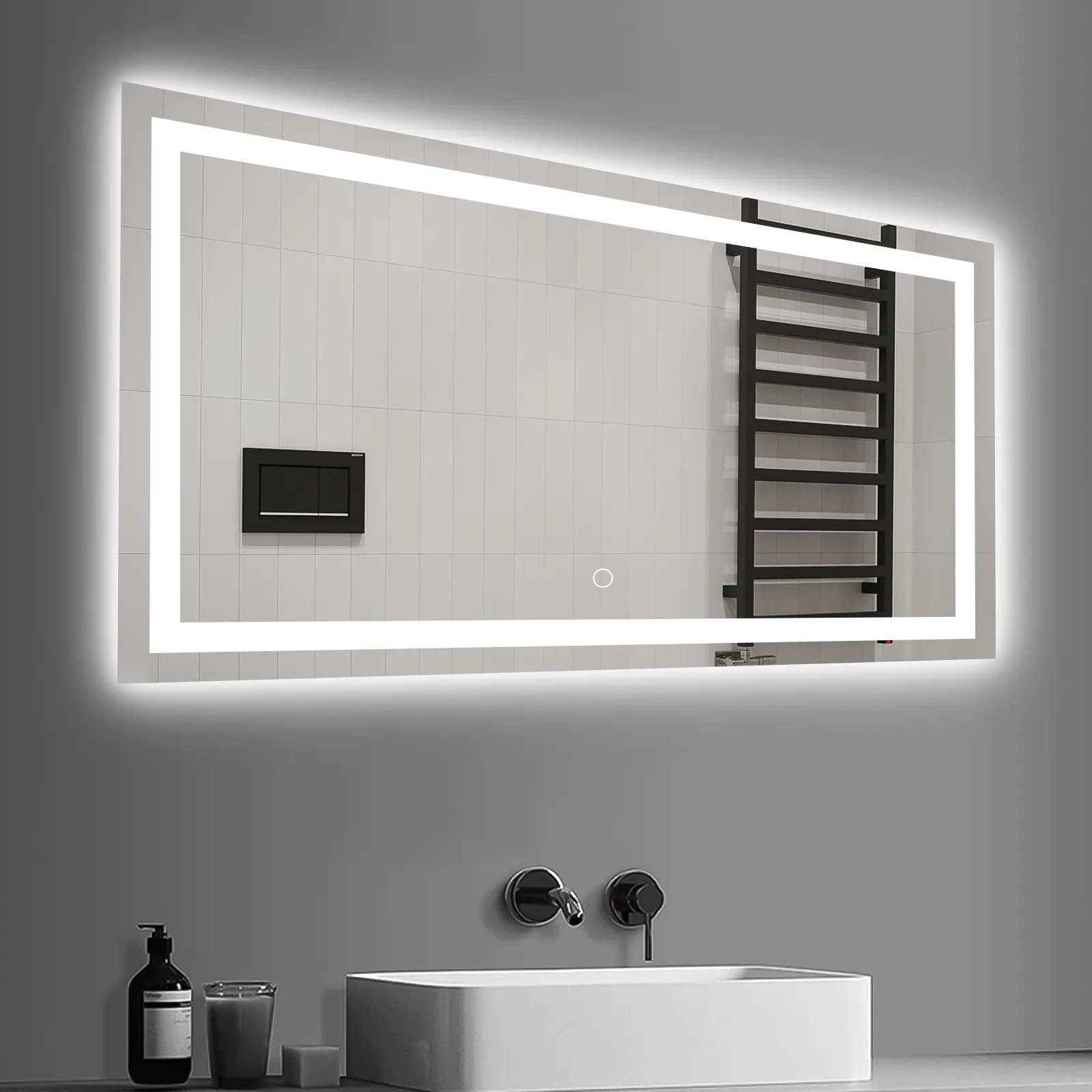 Espejos con LUZ LED y SISTEMA DE AUDIO BLUETOOTH. Espejos modernos con  tecnología para baños 2023. 