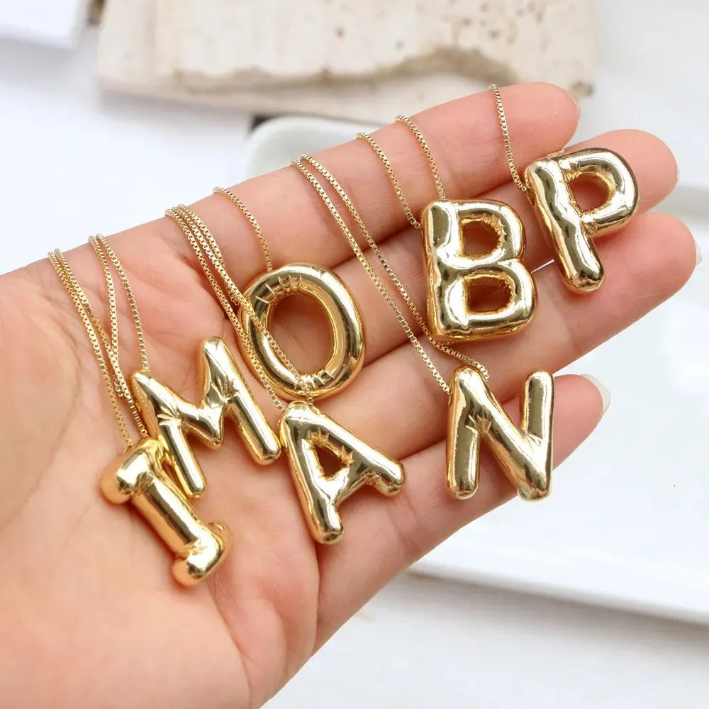 LOYJOY Bamboo Initial Necklaces for Women Men Oversize Letter Necklace  Chunky Alphabet Necklace Pendant Big Letter Choker Jewelry - Gold Color - P  : Amazon.ca: Clothing, Shoes & Accessories
