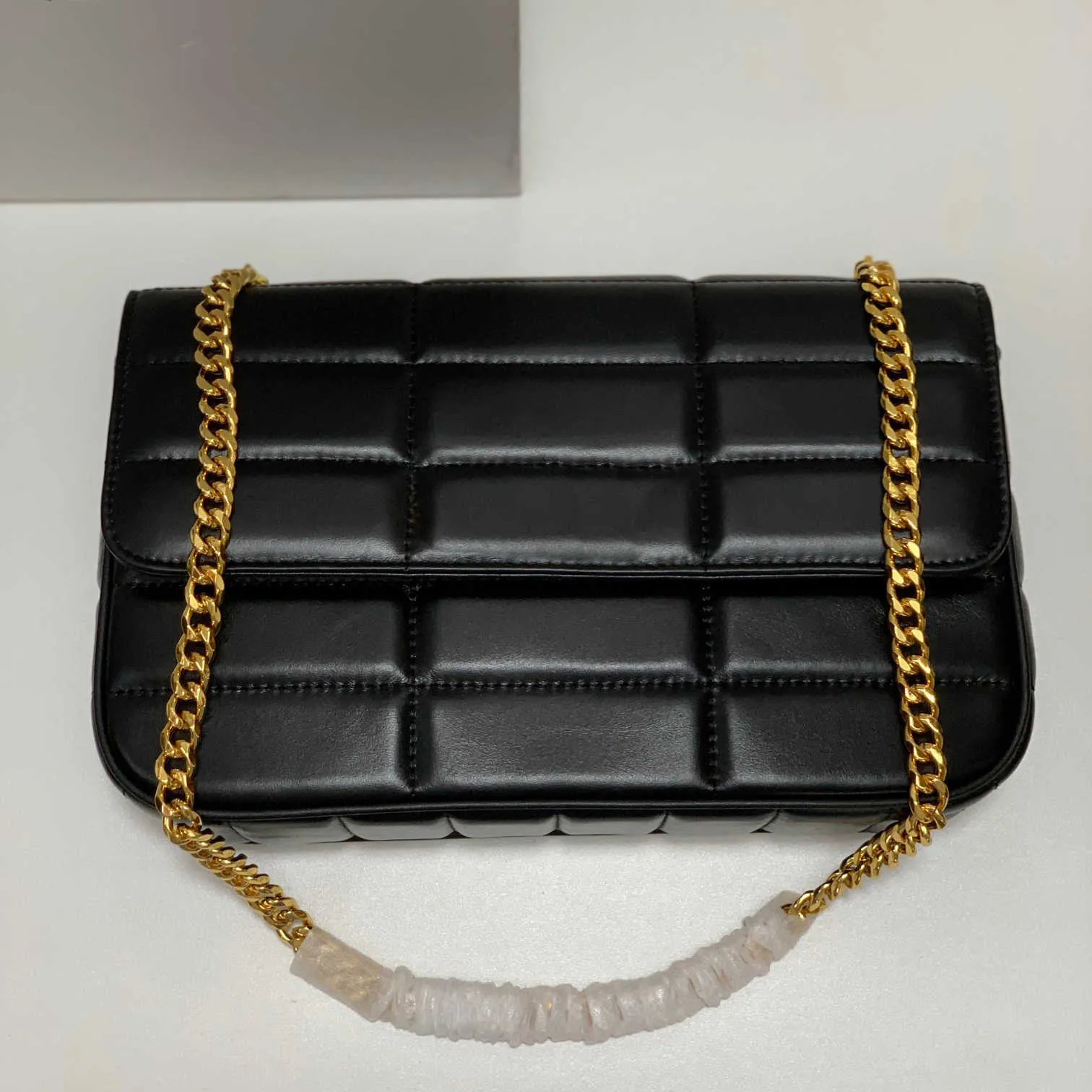 CE Designer Torba Kobiety Square Crossbody Bags Black Gold Sain Budagage torebki duża pojemność Pieściwa worek komunikatora 231015