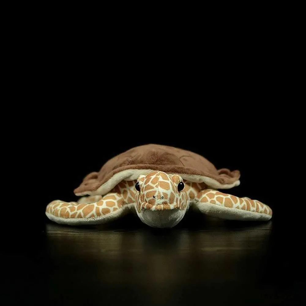 Christmas Toy Supplies Cute Lifelike Sea Tortoise Plush Toys Stuffed Soft Cotton Cushion Turtle Doll Christmas Gifts Kids R231012