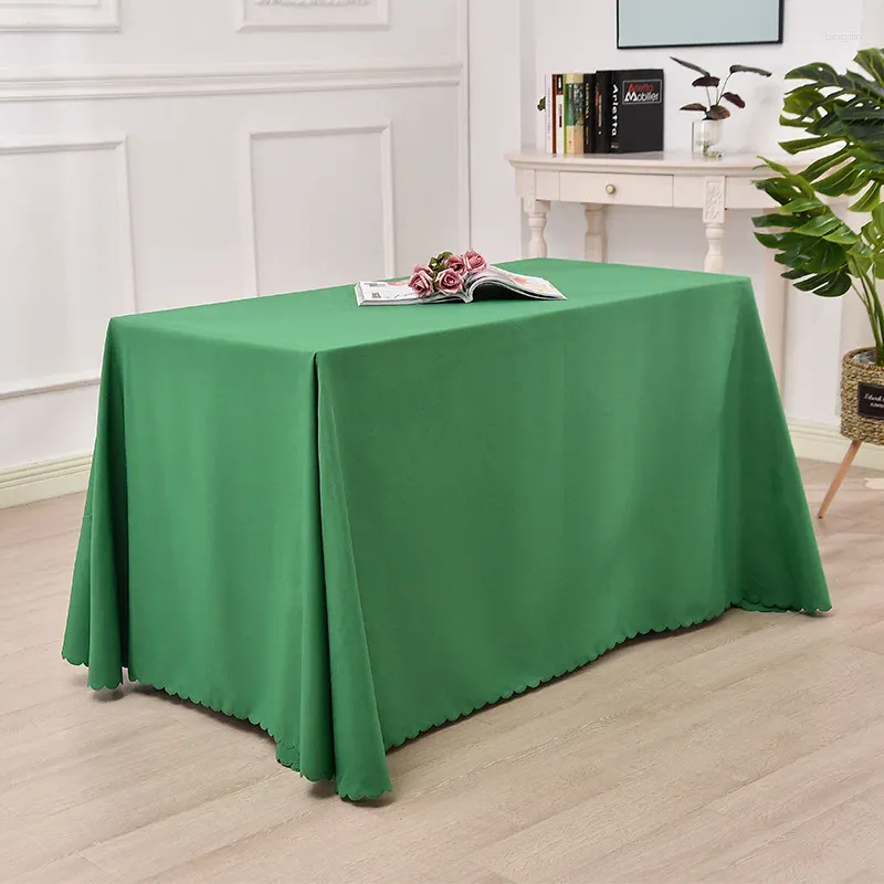 Table Cloth The Tablecloth Pure Color Conference Exhibition Desk Set Of Rectangle _Jes579