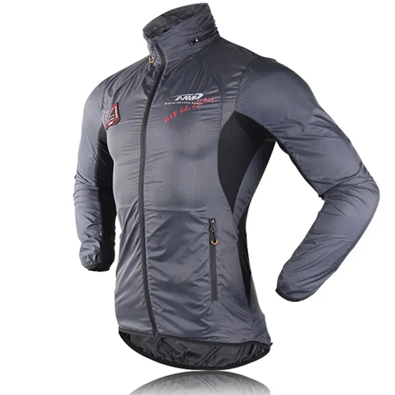 جاكيتات ركوب الدراجات فائقة الخفيفة مغطاة بالدراجة سترة الدراجة معطف الرياح معطف الطريق MTB Cycling Wind Coat Long Sleeve Longeing Quick Dry Dry Thin Right Jackets 231011