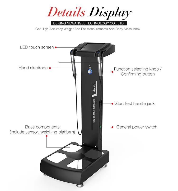 WiFi Wechat easy use body composition analyzer beijing