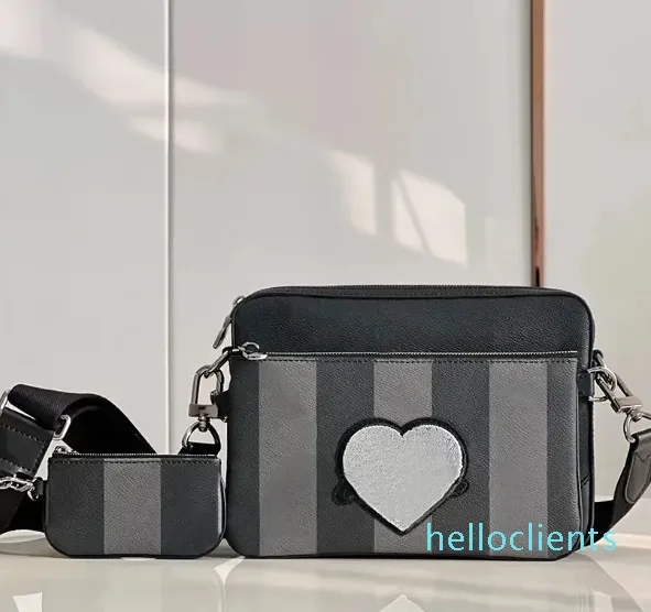 Designer Wallet Messenger bag Cross Body bag Luxury Brand Handbag Louvvv vuii bag Shoulder Totes Purse old Flower Composite Top Quality Hobo
