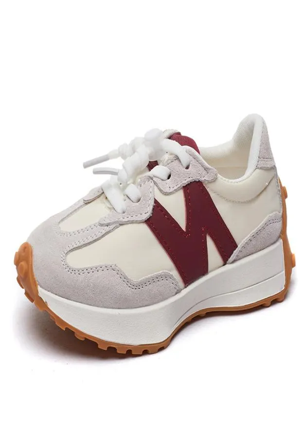 Chaussures d'automne en cuir pour enfants, chaussures de sport décontractées pour filles et garçons, nouvelle collection 2021, 9990636