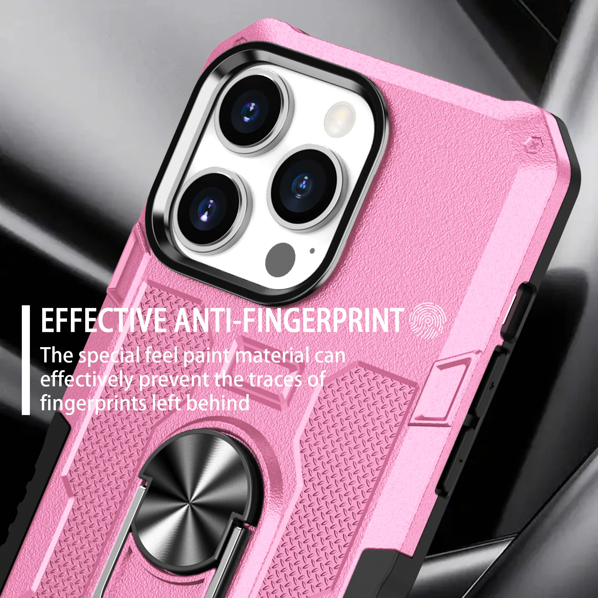 Phone Cases For Iphone 15 14 13 12 11 Mini Plus Max X XR XS 8 7 Armor Kickstand Shockproof Ring Case Luxury Cover