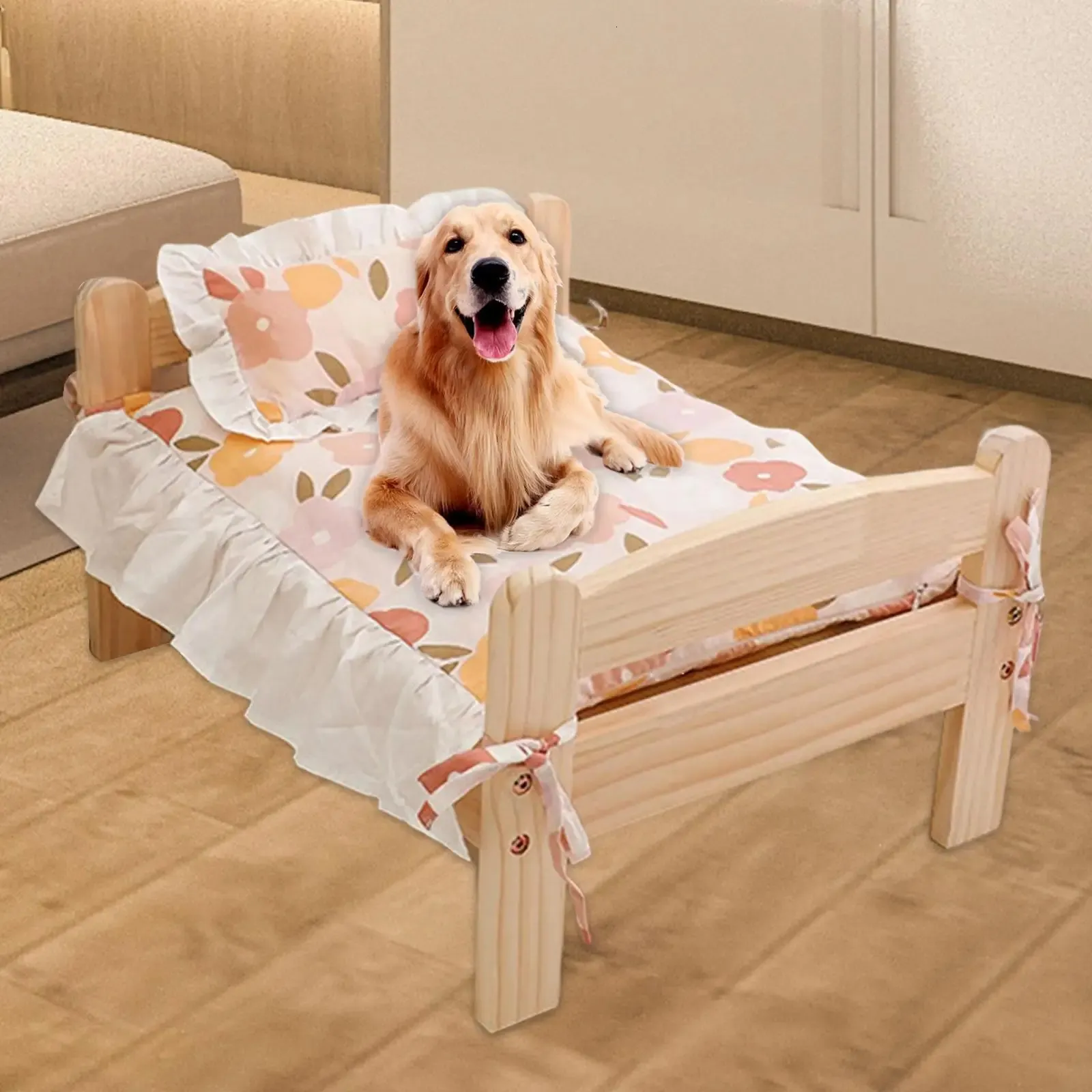 Pet wooden bed online