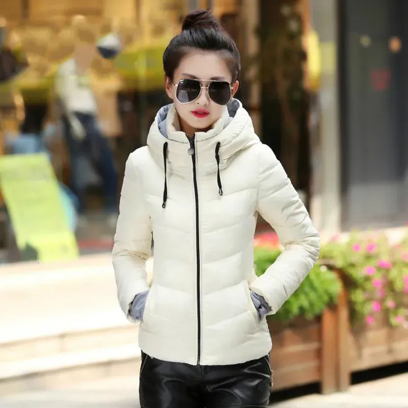 Women's Down Parkas Winter Down Cotton Coat Women Female Jacket Autumn Cotton-padded Jackets Women's Clothes Korean Parkas Femme Roupas Femininas 231011