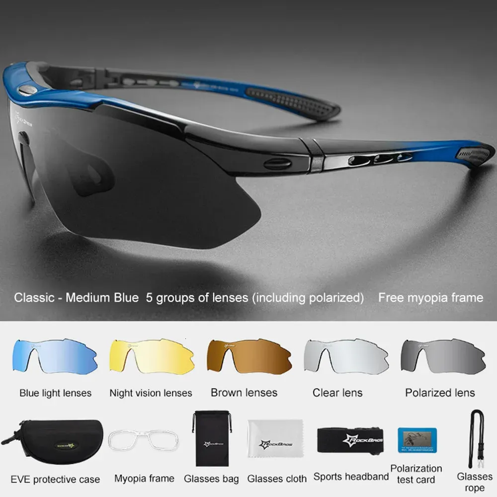ROCKBROS Polarized Sports Sunglasses For Men Rockbros Outdoor Sports Glasses  For Road Cycling, Mountain Biking, And Riding With 5 Lens Protection Model  231012 From Diao09, $18.68