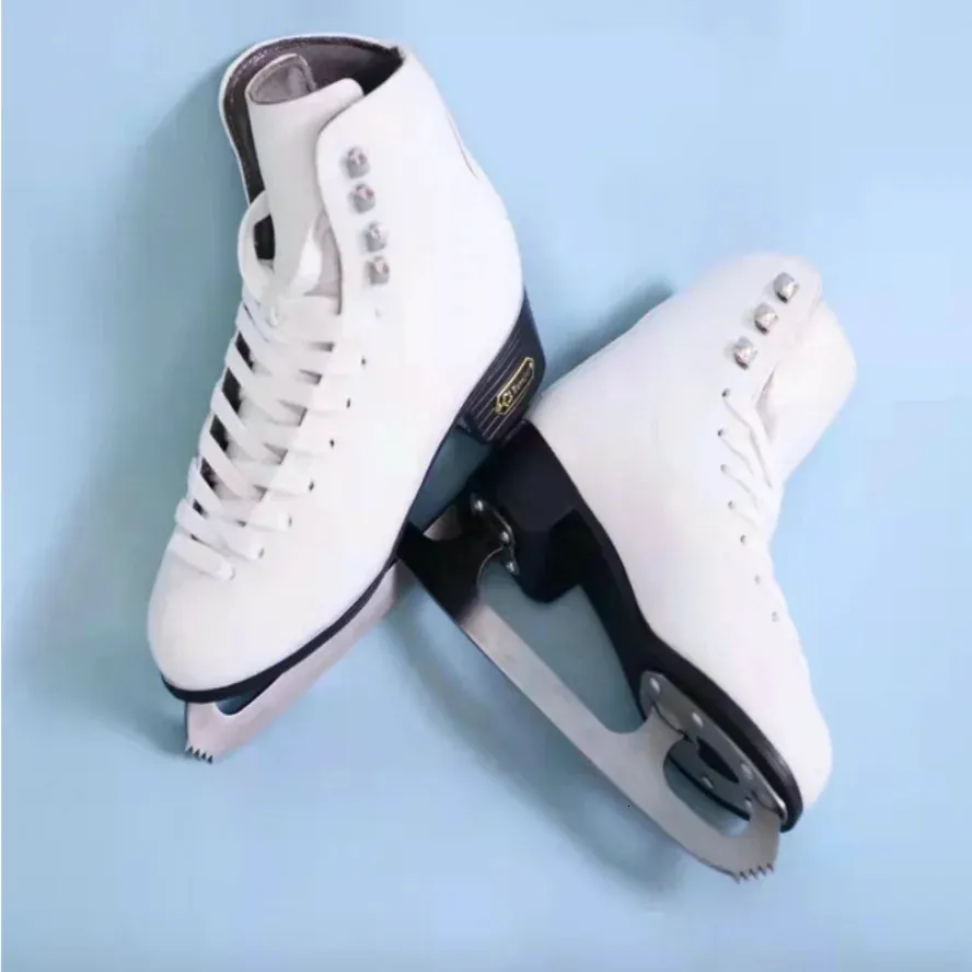 Ice Skates Sepatu 스케이팅 Pelatihan Pisau es Pria Dan Wanita Anakanak Dewasa Pemula Kecepatan Geser Seperti Peralatan Roda Hangat 231012