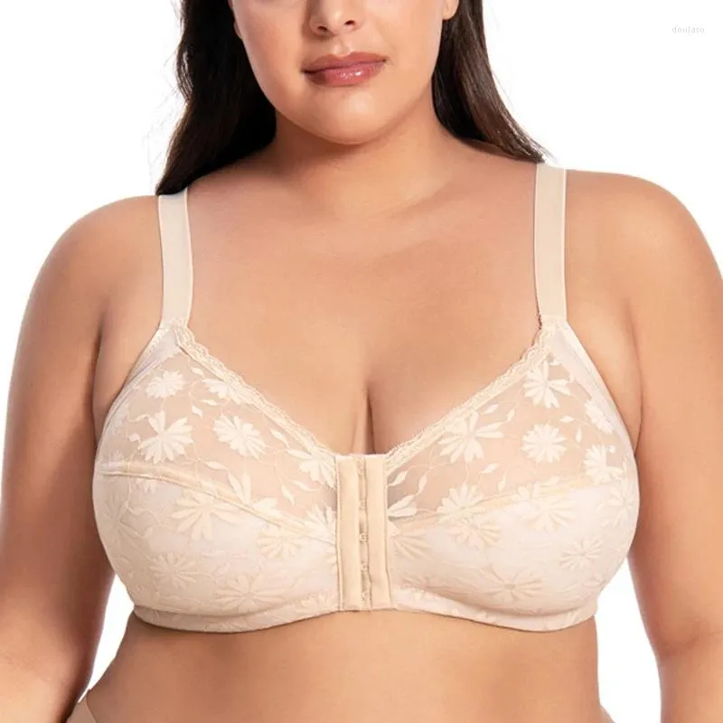 Generic Minimizer Bras Full Coverage Sexy Womens Lace Mesh Non