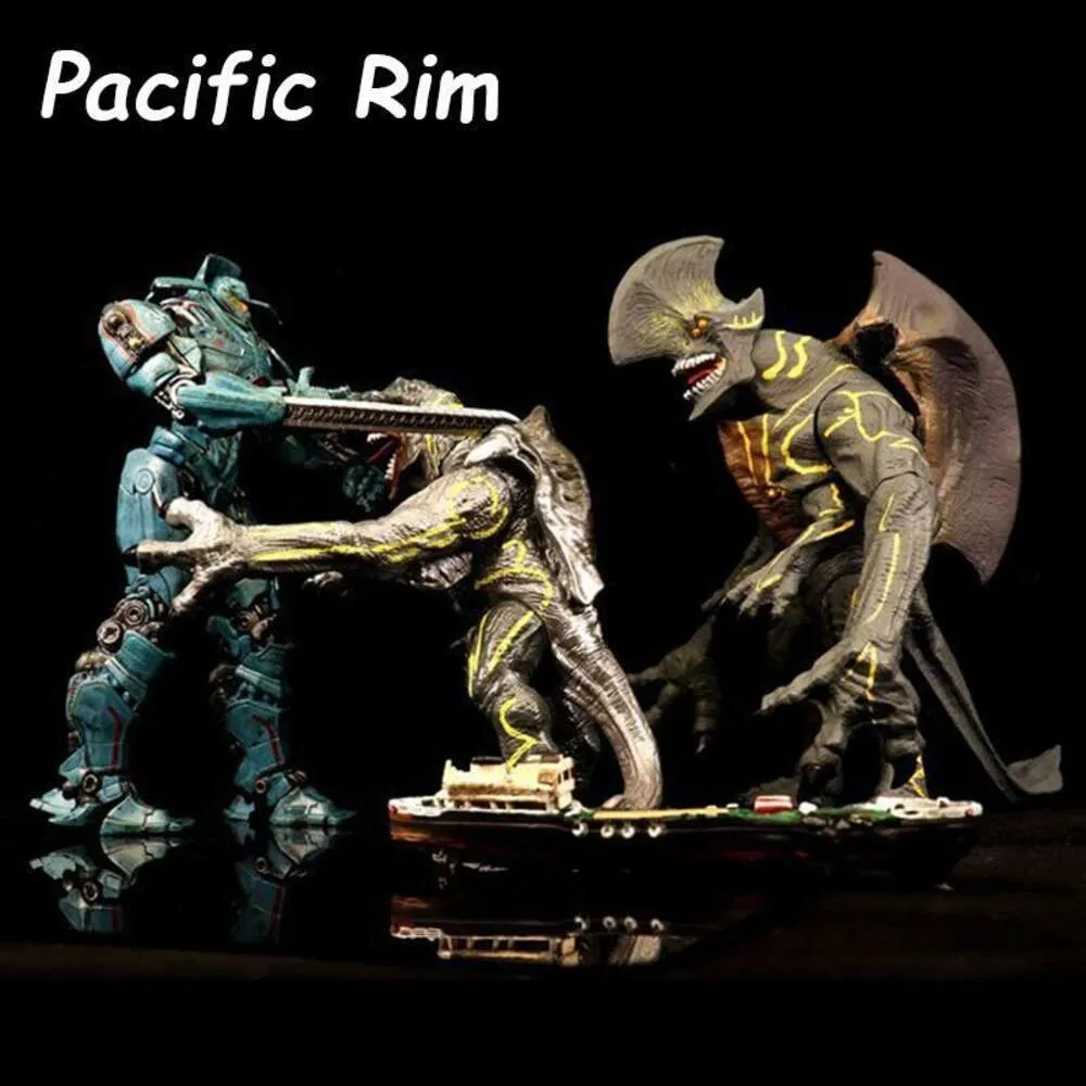 Disfraces de mascota Pacific Rim Uprising Raijin Monster Knifehead Trespasser Rim Pvc Figura de acción Modelo Juguetes Regalo creativo para amigos
