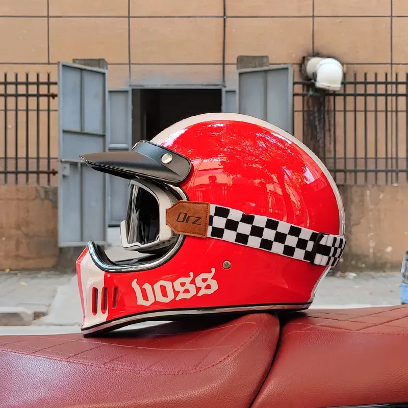 Helm cafe racer full face hotsell