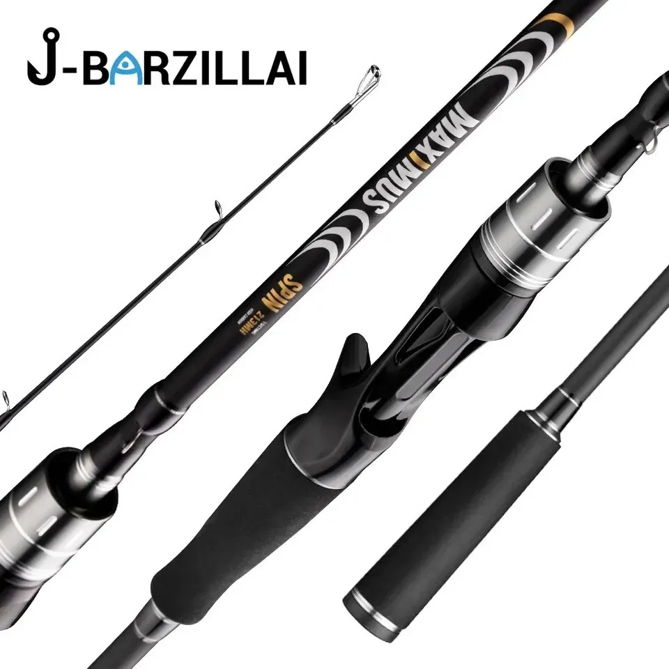 Varas de pesca de barco JBARZILLAI FUJI batang pancing perjalanan 18m 21m 24m 27m 30m 30T guia de carbono joran fundição berputar 350g MLMH 231012