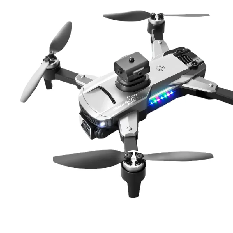 S99 MAX RC DRON 4K PROFESIONAL HD 카메라 조절 가능한 각도 장애물 회피 공중 사진 브러시리스 접이식 쿼드 콥터