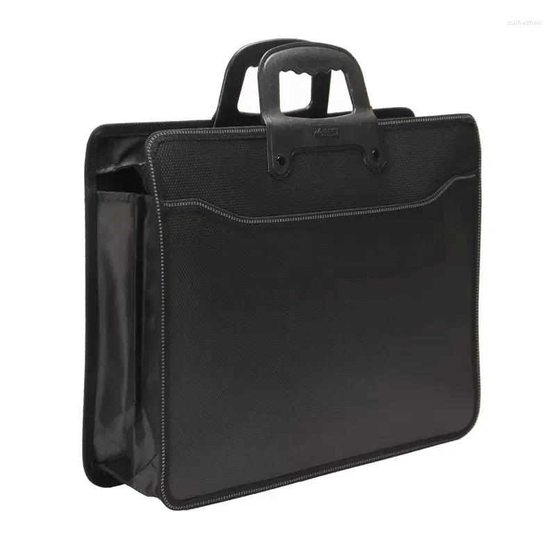 Briefcases Large-capacity A4 Portable Document Bag Office Information Pockmarked Dotted Briefcase Business Promotional