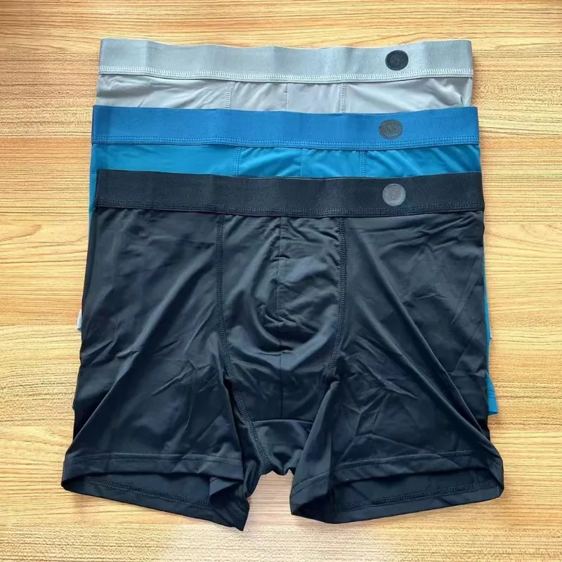 Herren-Unterwäsche, Unterhose, Boxershorts aus Bio-Baumwolle, Modal, sexy, schwule männliche Boxershorts, atmungsaktive Unterwäsche