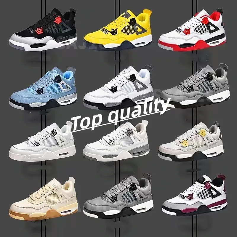Jumpman 4 Drippy Basketball Shoes Designer Sneakers For Men And Women