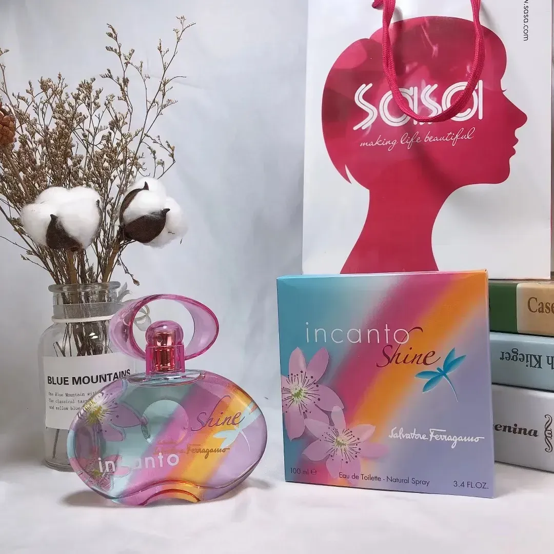 Designer Women Perfume Incanto Shine Charms Fragrances 100ml Eau De Toilette Parfum 3.4fl.Oz Long Lasting Scent EDT Brand Spray Charming Cologne From Makeup8 fragrance 28.56 DHgate.Com