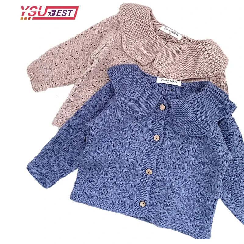 Cardigan born Cardigan automne enfants bébé manteau hiver fille tricot filles chandails coton bébé garçons veste chandails vêtements pour enfants 231012