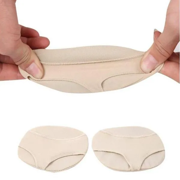 Lycra Cloth Fabric Gel Metatarsal Ball Of Foot Insoles Pads Cushions Forefoot Pain Support Front Foot Pad Orthopedic Pad Home Supplies