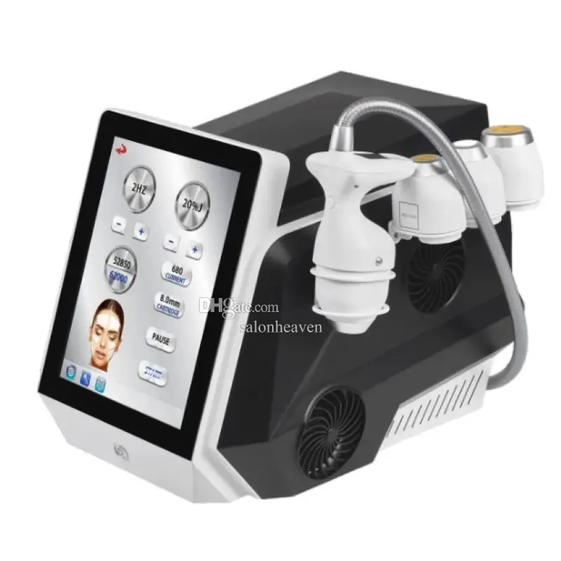 Ice Hifu Ultraljud Cold Line Face Lyft 2 i 1 Hifu Machine Face Lifting Anti-Wrinkle Neck Lifting Body Slimming