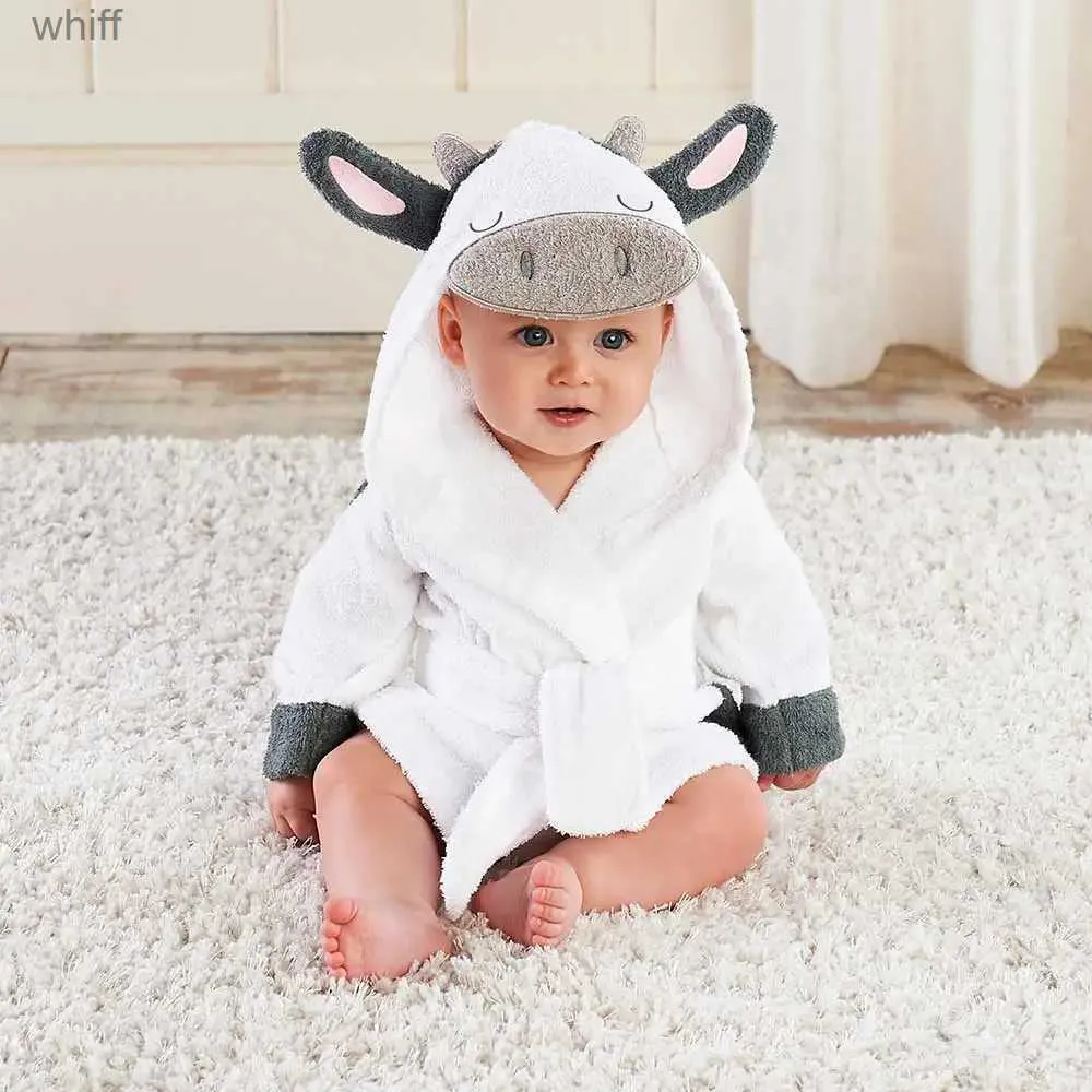 Towels Robes Retail 22 Designs Baby Hooded Kids Bath Towel Animal