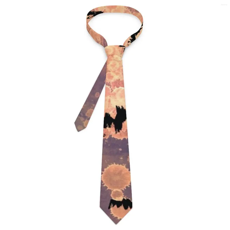 Laços abstratos morcegos gravata pontos impressão festa de casamento pescoço retro casual para masculino padrão colar gravata presente