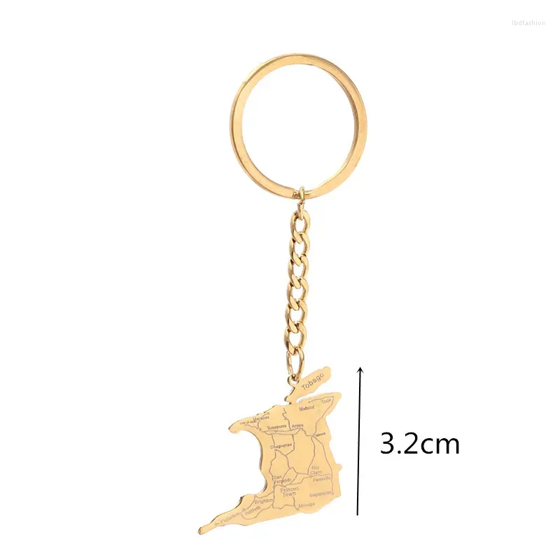 Keychain To The City Gold