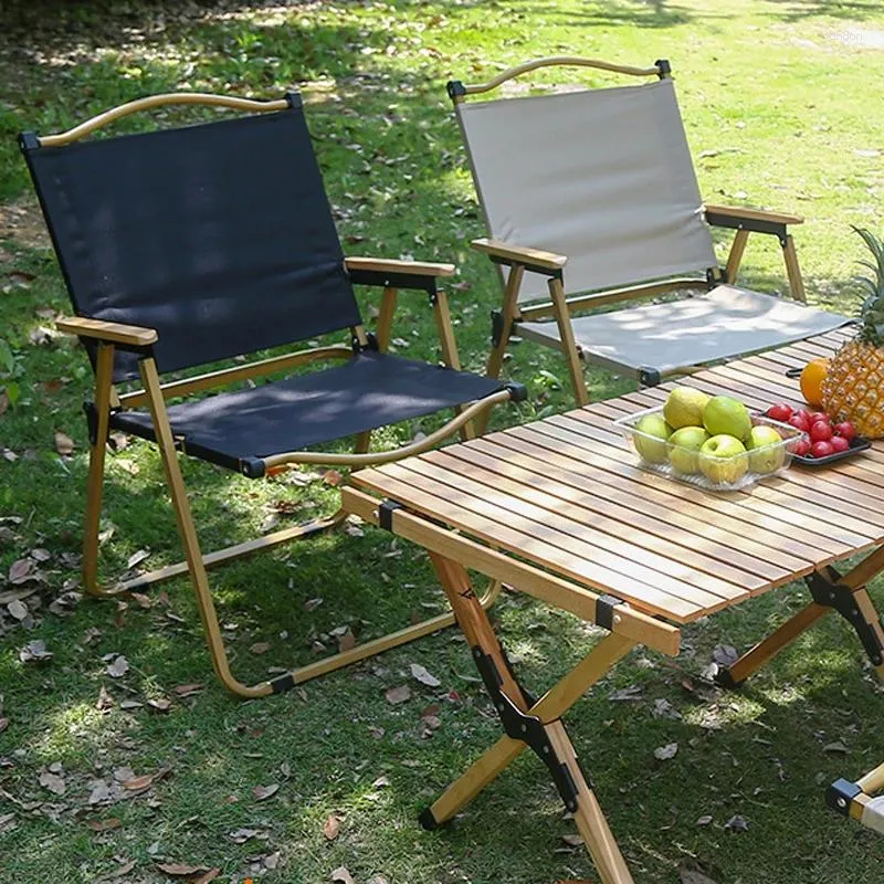 Lägermöbler utomhus fällbara stolar bärbara picknick kmit ultralätt fiske camping utrustning strandbord och