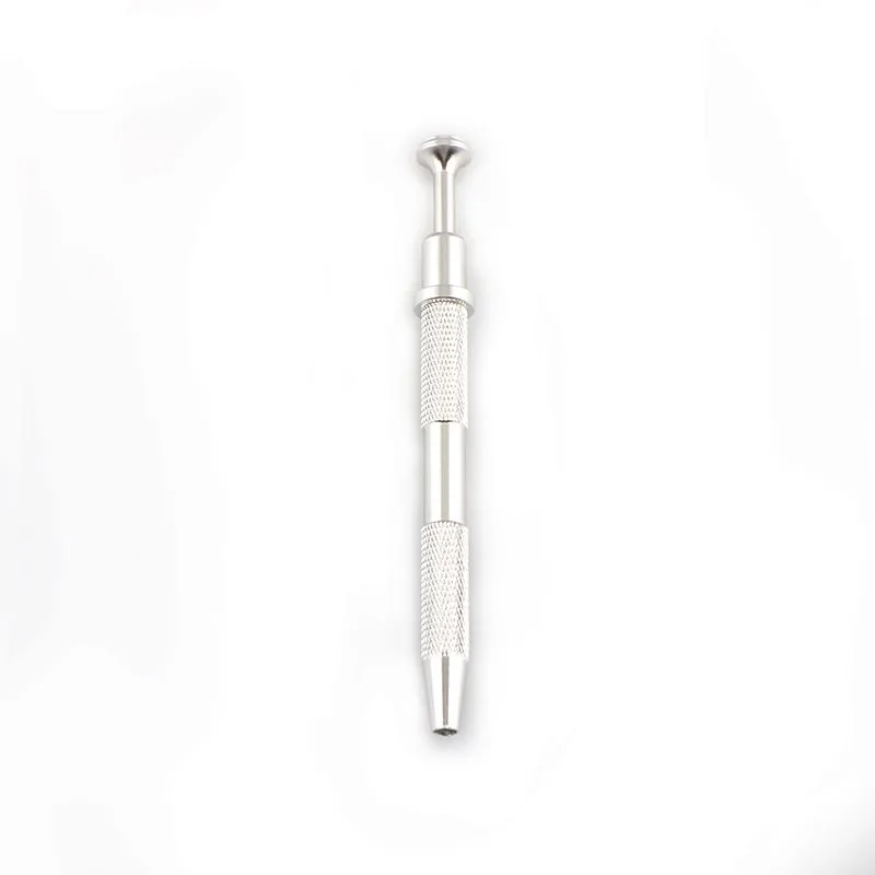 Smoking 4 Prongs Diamond Gem Tweezer Bead Clips 4.5 Inches Colored Pen Style Portable Terp Pearl Metal Clip For Ruby Quartz Pills Marble Pearls