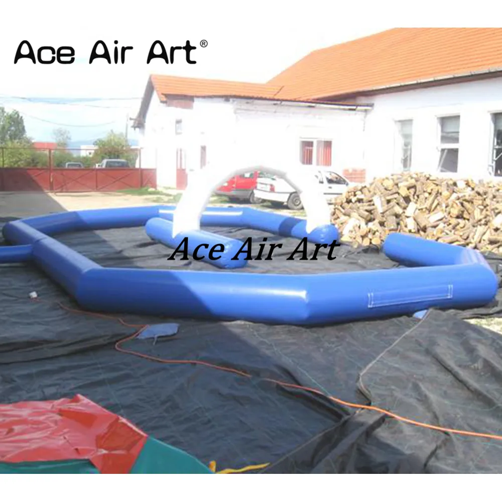 Portable Inflatable Sports Track Racing Course for Competition or Entertainment with Free Blower on Sale