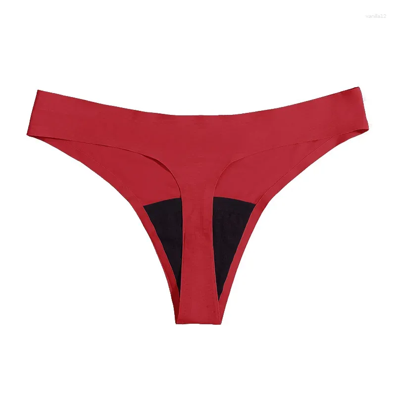 Seamless Yoga One Piece Low Waist Aunt Thong Underwear For Women For Women  Four Layer Sanitary Napkin Pants For Periods From Vanilla12, $11.49