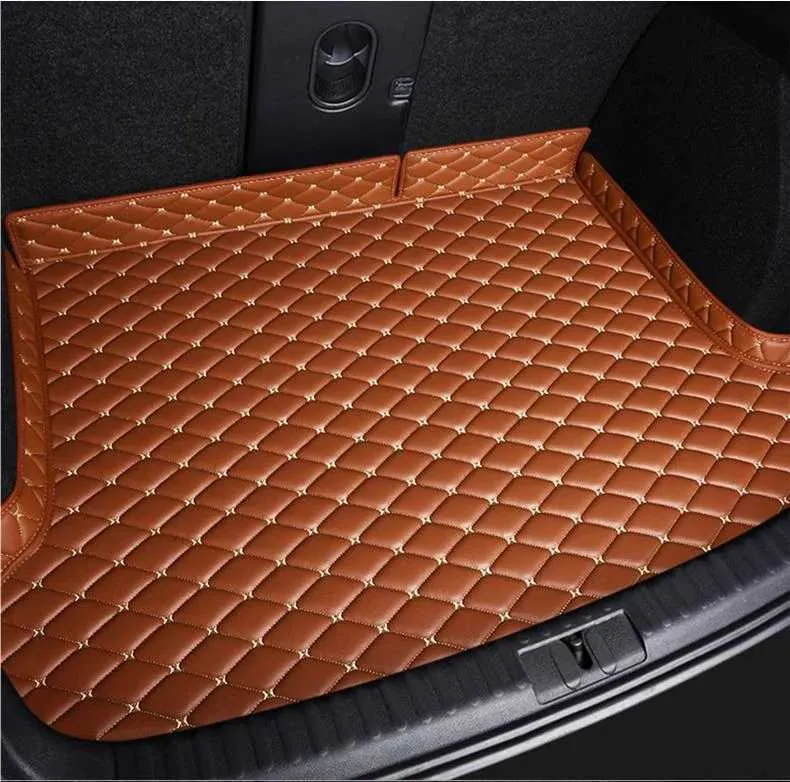 Tapis De Sol Tapis En Cuir PU Tapis De Coffre De Voiture Personnalisés Pour  BMW Série