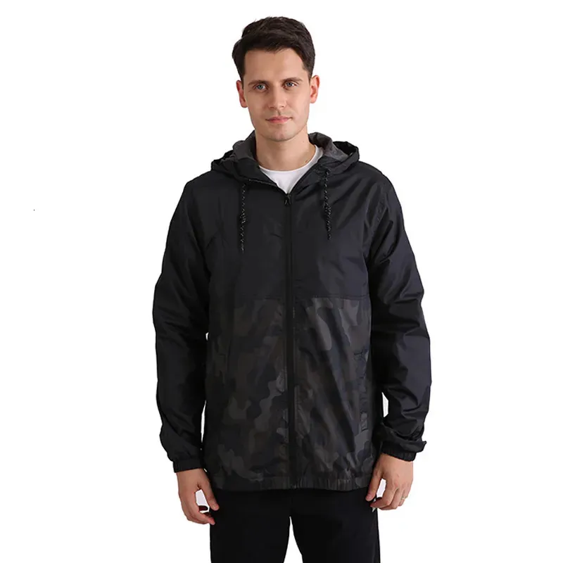 Men's Leather Faux Leather ARECON Camping Rain Jacket Men Women Waterproof Sun Protection Clothing Fishing Hunting Clothes Quick Dry Skin Windbreaker Men 231012