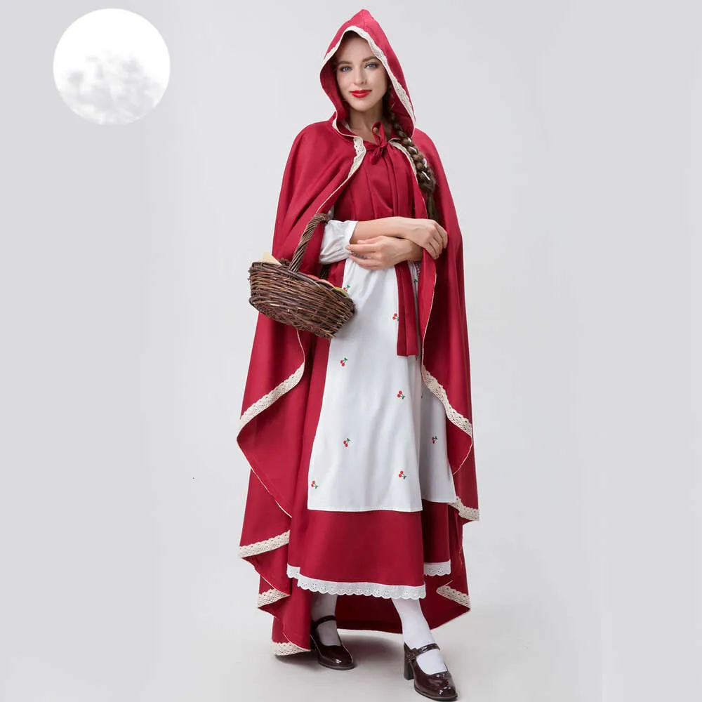 Cosplay Halloween Cosplay Little Red Riding Hood Drama Stage Costumecosplay