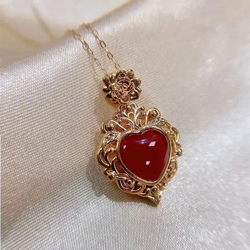 Vintage agate necklace deals