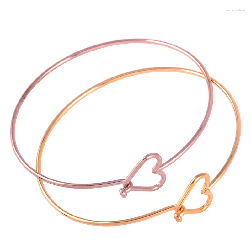 Bangle CMB0316 Arrow Heart Premium Jakość niestandardowa mankiet moda bransoletka dla kobiet może być majsterkowania dla uroków