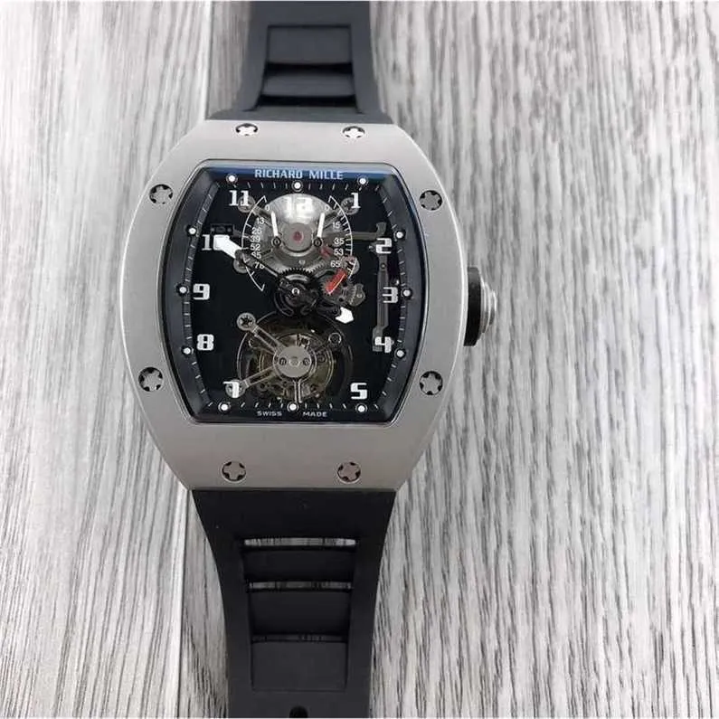 豪華な時計ファンタジックトゥールビヨントップリアルRM001ハイエンドメカニカルRA7K