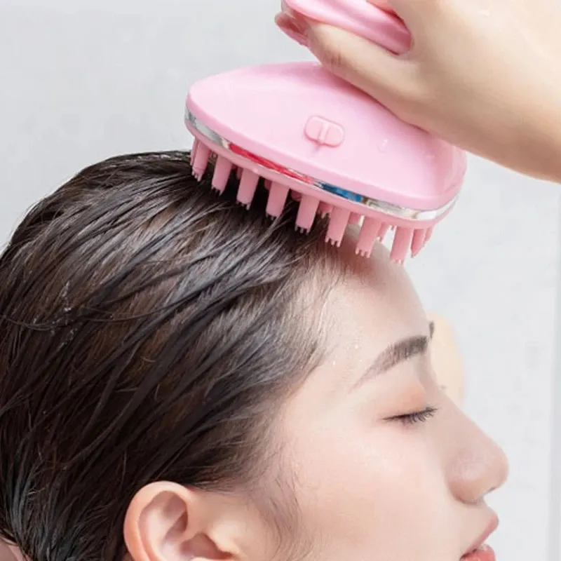 Hair Brushes Electric Scalp Massager Comb Electric Hair Shampoo Brush 3 Vibration Modes R3MF 231012