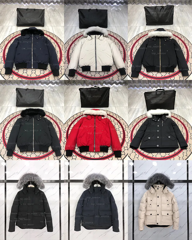 Designer di alta qualità 02 04 06 giacca d'oca canadese con NFC Piumino invernale per il tempo libero all'aperto Cappotti antivento Top Nuovo piumino casual impermeabile a prova di neve da uomo A100