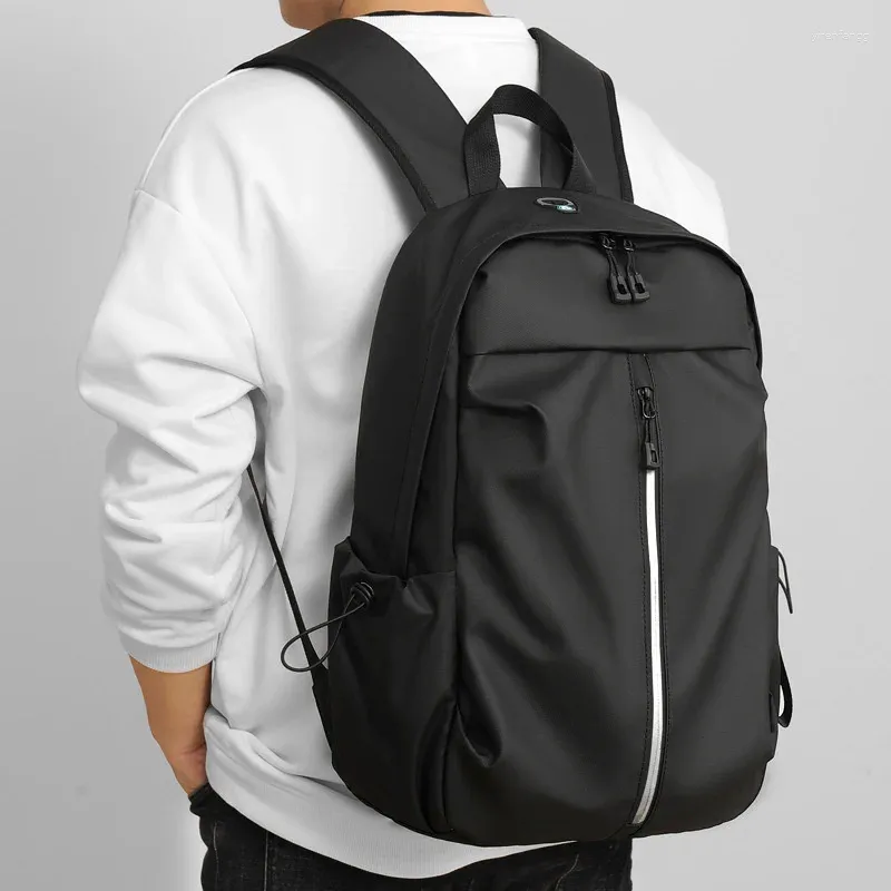 Mochila Homens À Prova D 'Água Oxford Pano Escola Saco Meninos Adolescente 16 Polegada Laptop Com Carregamento USB Travel Back Pack Mochila